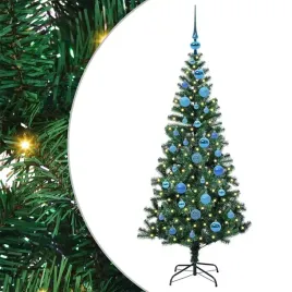 sztuczna-choinka-150-cm-z-oswietleniem-led-i-stojakiem-zielona-idealna-d