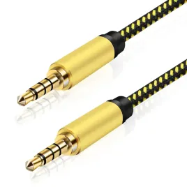 2x-kabel-aux-czarno-zloty-35-mm-pleciony-do-sluchawek-telefonu