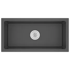 recznie-robiony-zlew-kuchenny-czarny-stal-nierdzewna