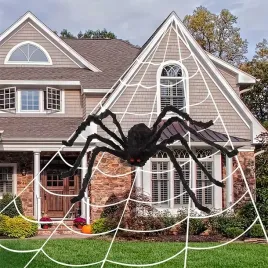pajeczyna-akcesoria-z-pajakiem-symulacja-halloween