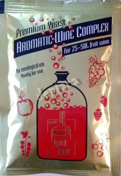 DROŻDŻE WINIARSKIE AROMATIC WINE COMPLEX do 50L SF