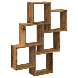polka-scienna-w-formie-kostek-stare-drewno-78x15x93-cm