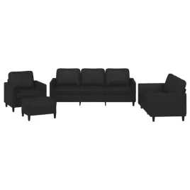 4-osobowa-sofa-z-poduszkami-czarna-sztuczna-skora