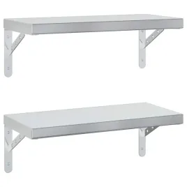 polki-scienne-2-szt-50x235-cm-srebrna-stal-nierdzewna