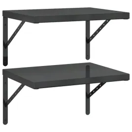 polki-scienne-2-szt-50x40-cm-czarna-stal-nierdzewna