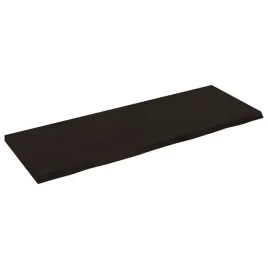 polka-ciemnoszara-140x50x4-cm-wykonczone-lite-drewno-debowe