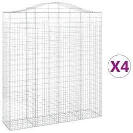 kosze-gabionowe-4-szt-200x50x220-240-cm-galwanizowane-zelazo