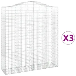 kosze-gabionowe-3-szt-200x50x220-240-cm-galwanizowane-zelazo