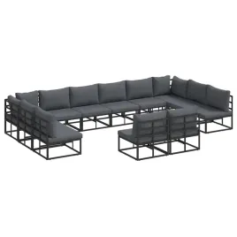 zestaw-sof-na-ogrod-z-poduszka-12-pcs-czarny-aluminium