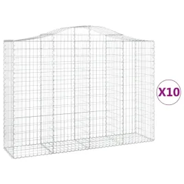 kosze-gabionowe-10-szt-200x50x140-160cm-galwanizowane-zelazo