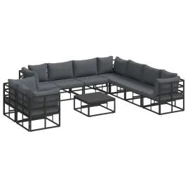 zestaw-sof-na-ogrod-z-poduszka-10-pcs-czarny-aluminium