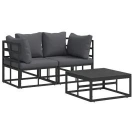 zestaw-sof-na-ogrod-z-poduszka-3-pcs-czarny-aluminium