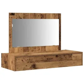 toaletka-brazowa-100x40x70-cm-material-drewnopochodny-z-lustrem