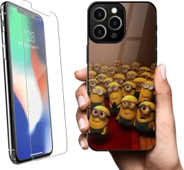 szklane-etui-premium-na-apple-iphone-13-pro-minionki-szklo