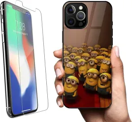 szklane-etui-premium-na-apple-iphone-12-pro-minionki-szklo
