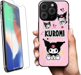 szklane-etui-premium-na-apple-iphone-15-pro-kuromi-szklo