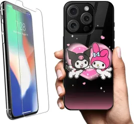 szklane-etui-premium-na-apple-iphone-15-pro-kuromi-szklo