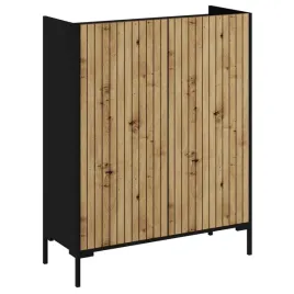 komoda-lend-1-100-czarna-dab-artisan-nowoczesna-duza-szafka