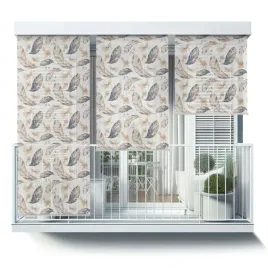 roleta-zewnetrzna-z-dekoracyjnym-nadrukiem-120x290-cm-piora-i-kwiaty-wzor