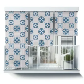 roleta-ochronna-zewnetrzna-dekoracyjna-80x290-kwiatowy-wzor-w-stylu-kafelki