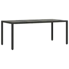 stol-ogrodowy-ze-szklanym-blatem-czarny-190x90x75-cm
