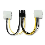qoltec-adapter-2x-molex-zenski-pci-e-8pin-meski-15cm-stan-nowy