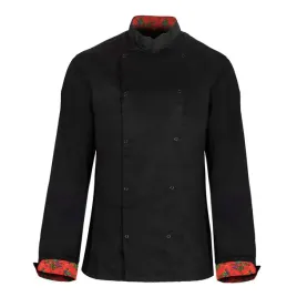 bluza-kucharska-czarna-goralski-folk-rekaw-dlugi-roz-l