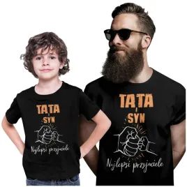 koszulki-dla-taty-i-syna-prezent-na-dzien-chlopaka-komplet-t-shirt-zestaw