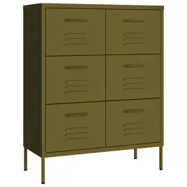 szafka-z-szufladami-oliwkowozielona-80x35x1015-cm-stalowa