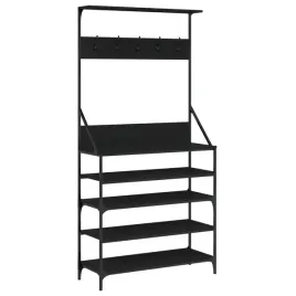 wieszak-na-ubrania-z-miejscem-na-buty-czarny-90x34x184-cm