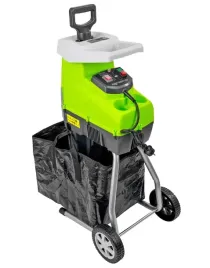 Zdjęcie produktu ROZDRABNIACZ FREZOWY do GAŁĘZI RĘBAK OGRODOWY ELEKTRYCZNY 3500W 44MM 60L