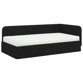 rama-lozka-naroznego-z-materacem-czarny-90-x-200-cm-tkanina