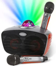 maszyna-do-karaoke-aux-bluetooth-czarny-projektor