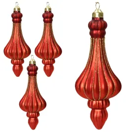 szklane-bombki-choinkowe-zawieszki-matowe-czerwone-ksztaltki-15-cm-4-szt
