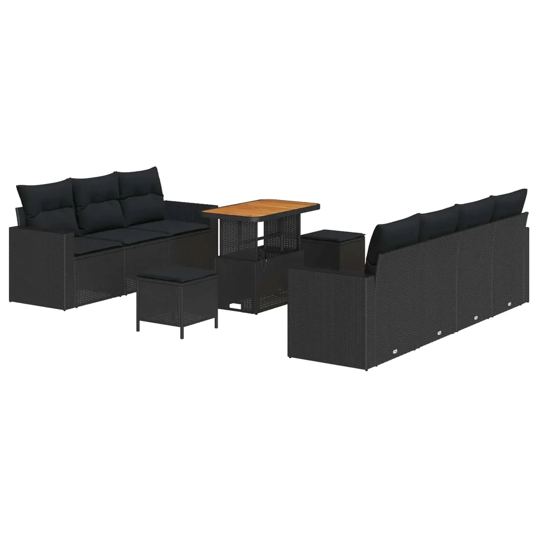 zestaw-sof-na-ogrod-10-pcs-czarny-polirattan