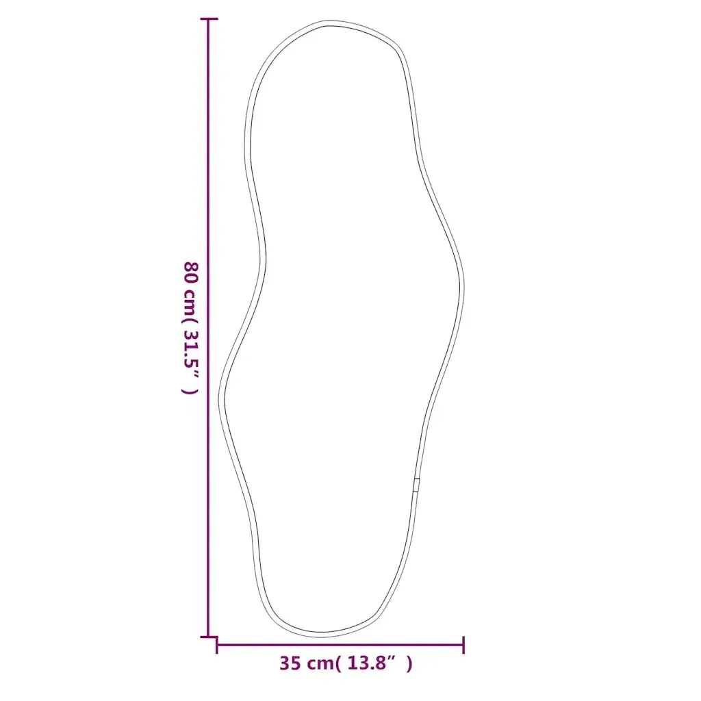 lustro-scienne-czarne-80x35-cm