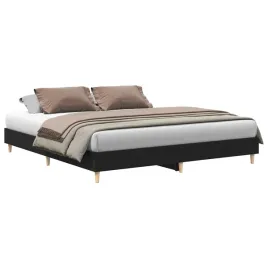 ramka-lozka-czarny-dab-200-x-200-cm-material-drewnopochodny