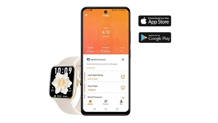 smartwatch-myphone-watch-pastel-gold-kolor-koperty-zloty