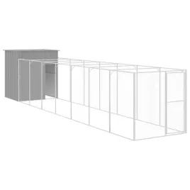 buda-dla-psa-z-wybiegiem-jasnoszara-165x863x181-cm-stal