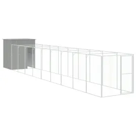 buda-dla-psa-z-wybiegiem-jasnoszara-165x1067x181-cm-stal
