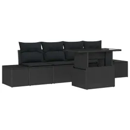 zestaw-kanap-ogrodowych-5-czesciowy-czarny-rattan