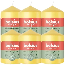 bolsius-swieca-filarowa-pienkowa-sloneczny-zolty-80-58mm-17h-6-sztuk
