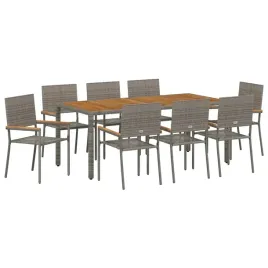 zestaw-do-jadalni-w-ogrodzie-9-pcs-szary-190-x-90-x-75-cm