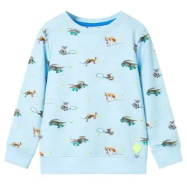 bluza-dziecieca-jasnoniebieski-melanz-140