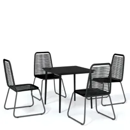 zestaw-mebli-ogrodowych-czarny-rattan-5-elementow