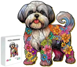 puzzle-drewniane-dla-dzieci-144-elementy-shih-tzu-prezent-dla-dzieci