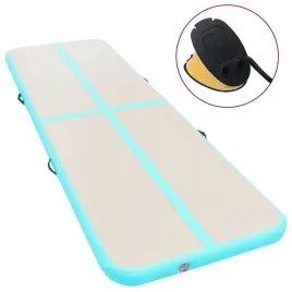 mata-gimnastyczna-z-pompka-400x100x10-cm-pvc-zielona