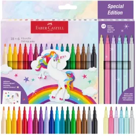 faber-castell-flamastry-pisaki-mazaki-szkolne-unicorn-18-6-pastel-gratis