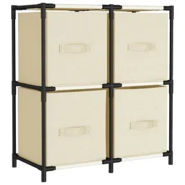 szafka-z-4-koszami-z-tkaniny-kremowa-63x30x71-cm-stal