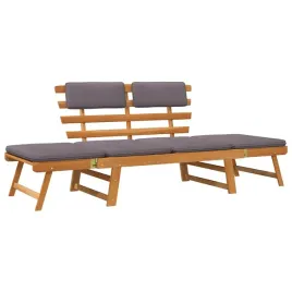 lezanka-ogrodowa-2-w-1-z-poduszka-190-cm-lite-drewno-akacjowe